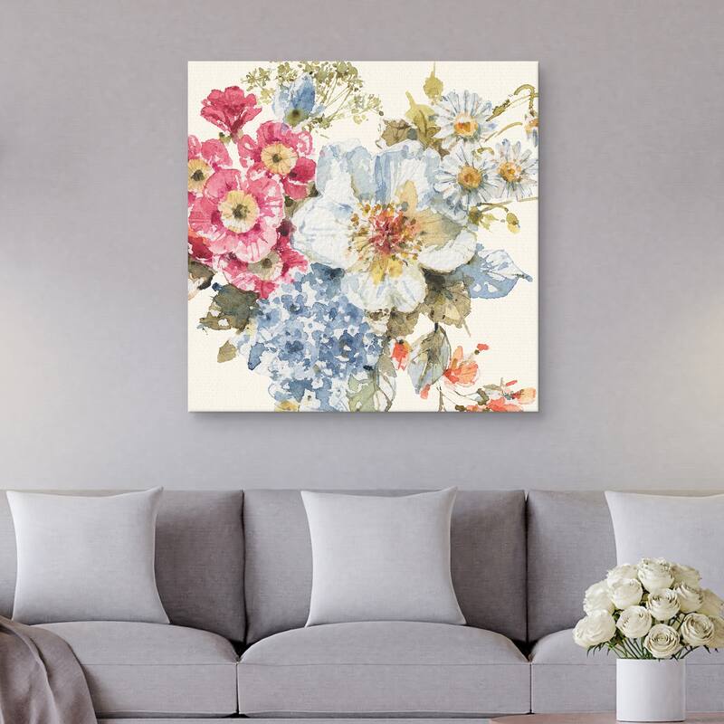 Summer Garden III by Lisa Audit Canvas Art Print