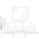 preview thumbnail 38 of 46, Meade Silver Framed Wall Mirror