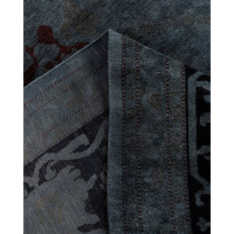 Vibrance One-of-a-Kind Hand-Knotted Area Rug - Gray, 11' 10" x 15' 5" - 11' 10" x 15' 5"