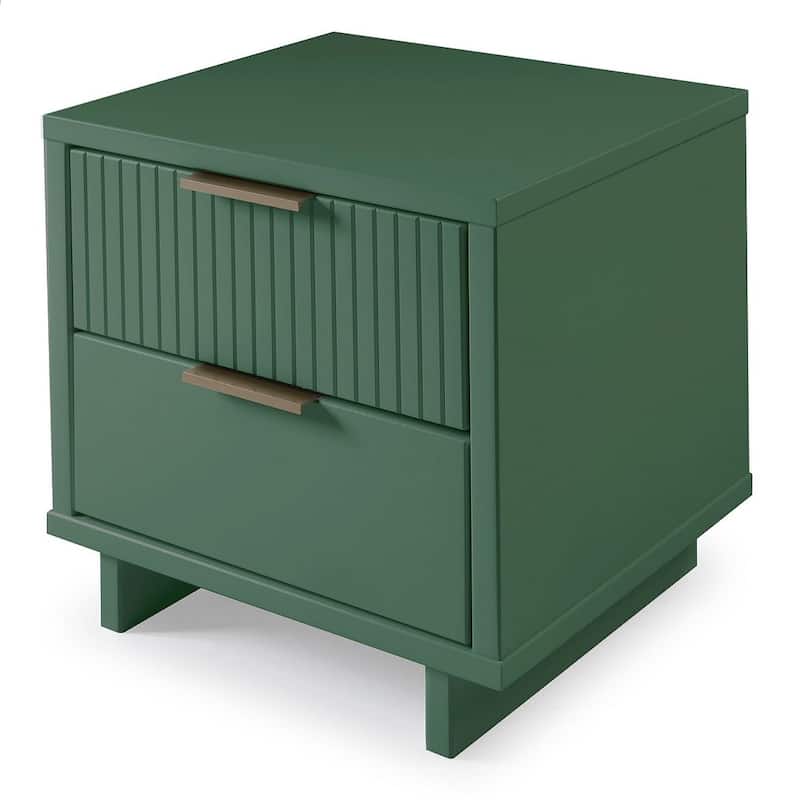 Manhattan Comfort 2.0 Granville Modern 2 Drawer Nightstand