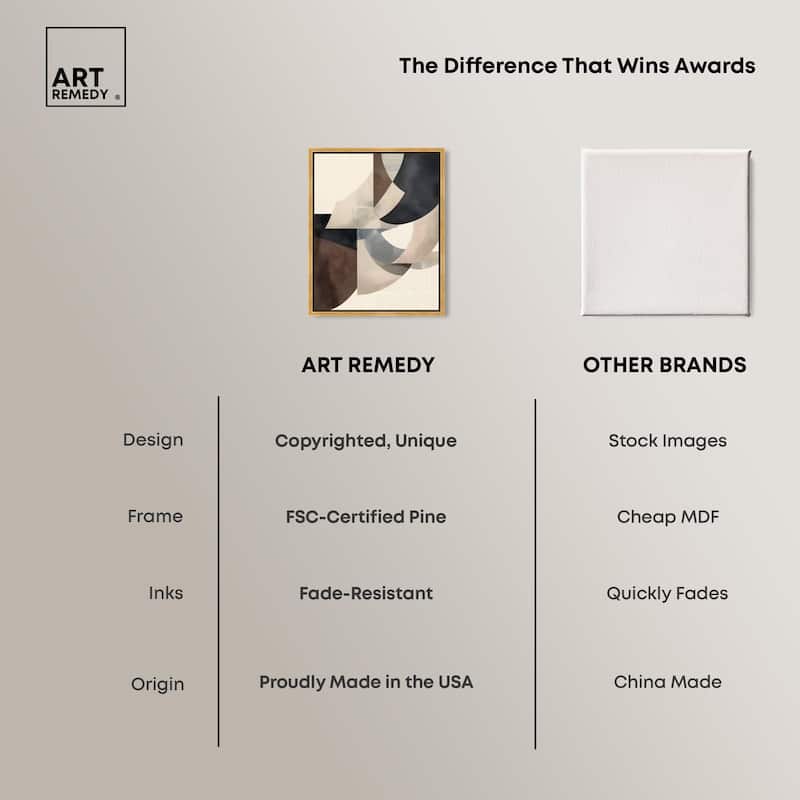 Planar Curves Canvas by Art Remedy