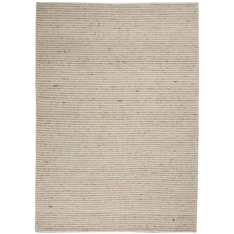 Calvin Klein Textured Dots Hand Woven Textured Loop Modern Area Rug