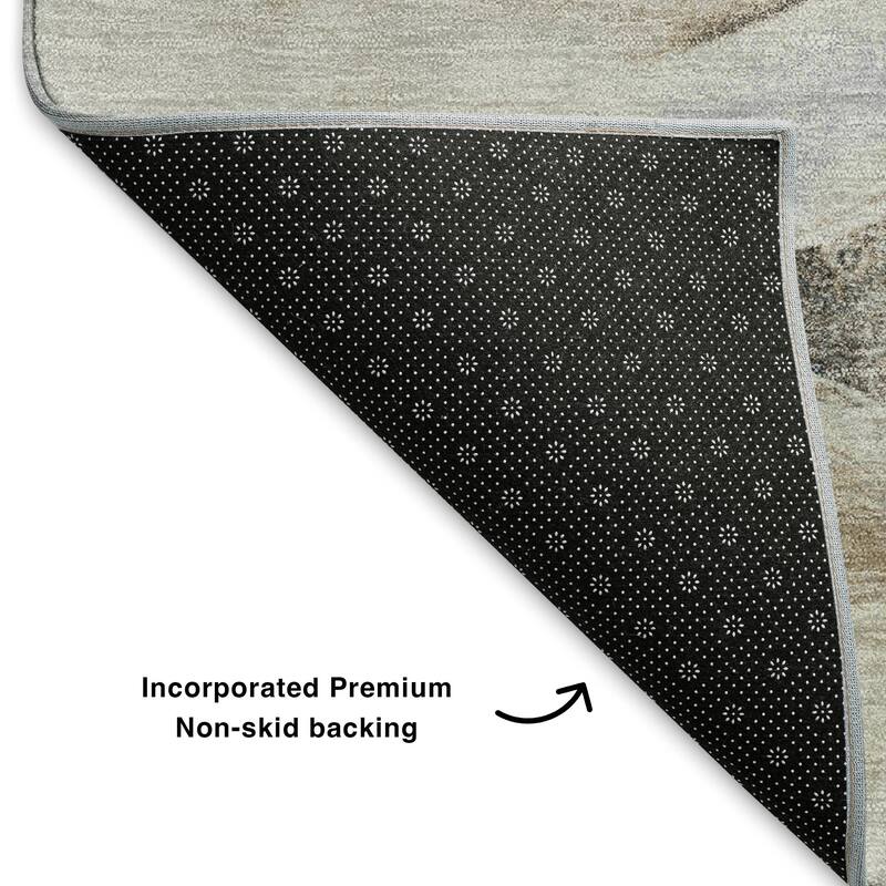 Premium Washable Super Soft Abstract Chic Mayfield Rug