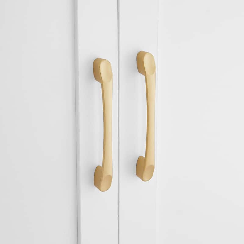 Bathroom storage cabinet with two doors and drawer adjustable dividers