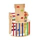 preview thumbnail 17 of 42, Wood Climbing Toy Set Pine 5-in-1 Play Gym for Kid's
