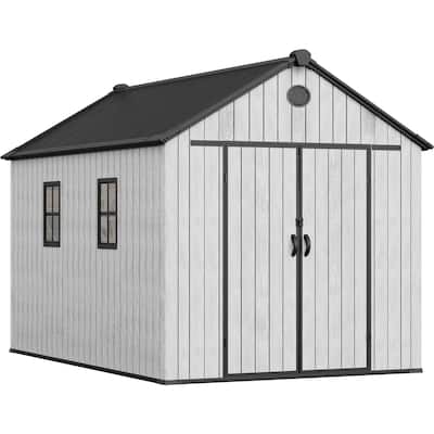 8x12 FT Outdoor Storage Shed with Floor,