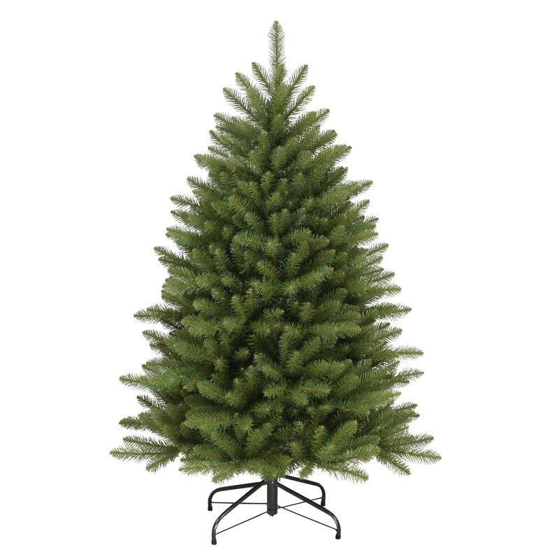 Full Fraser Fir Artificial Christmas Tree - 4.5’ - Unlit - 4.5 Foot
