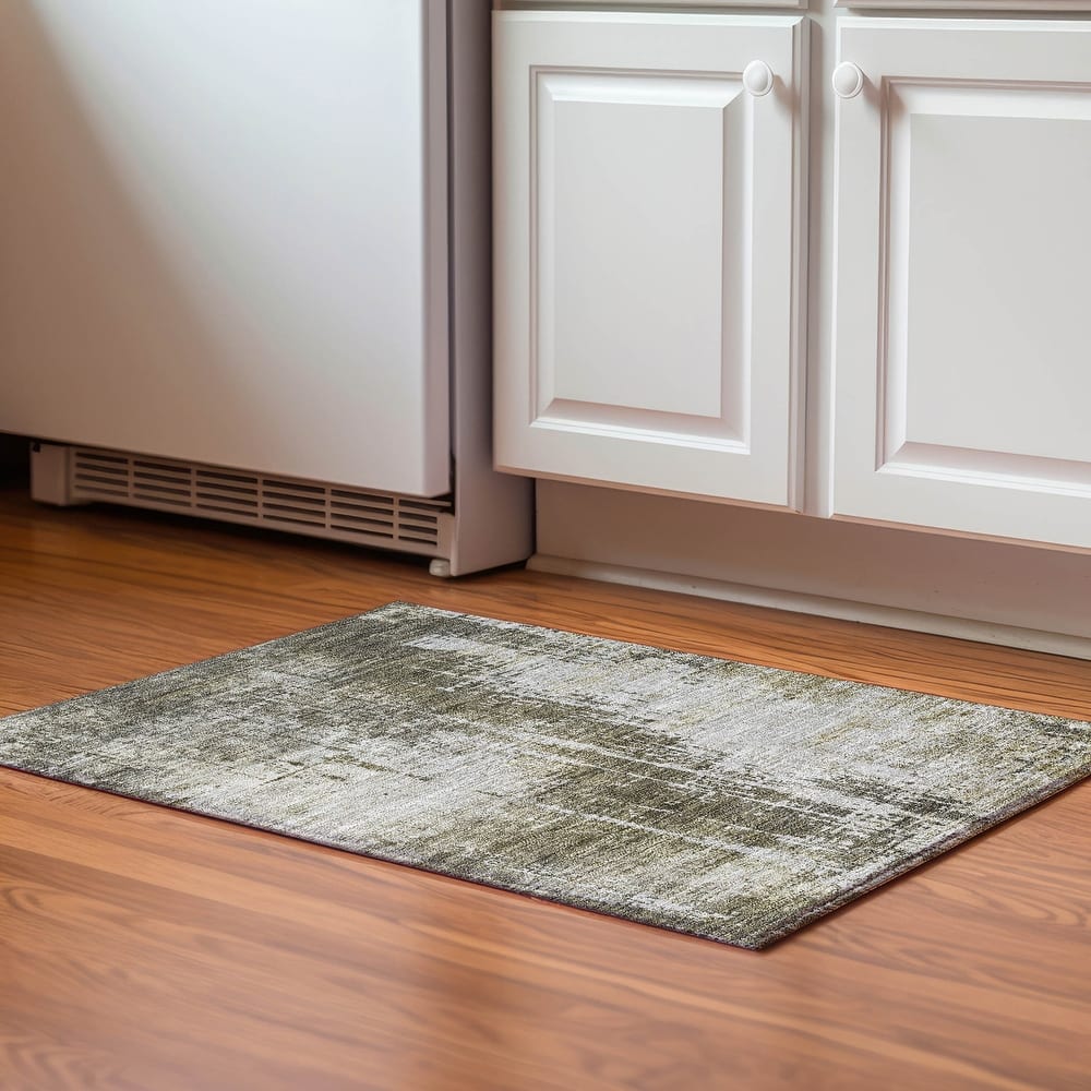 Premium Washable Super Soft Abstract Ombre Mayfield Rug