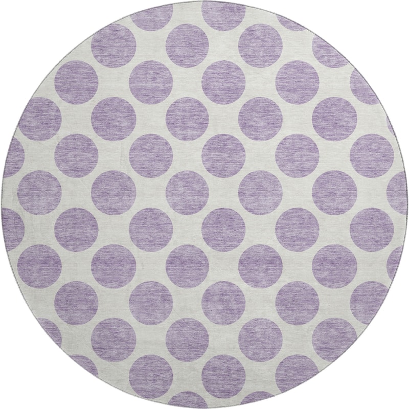 Premium Washable Super Soft Geo Dots Mayfield Rug