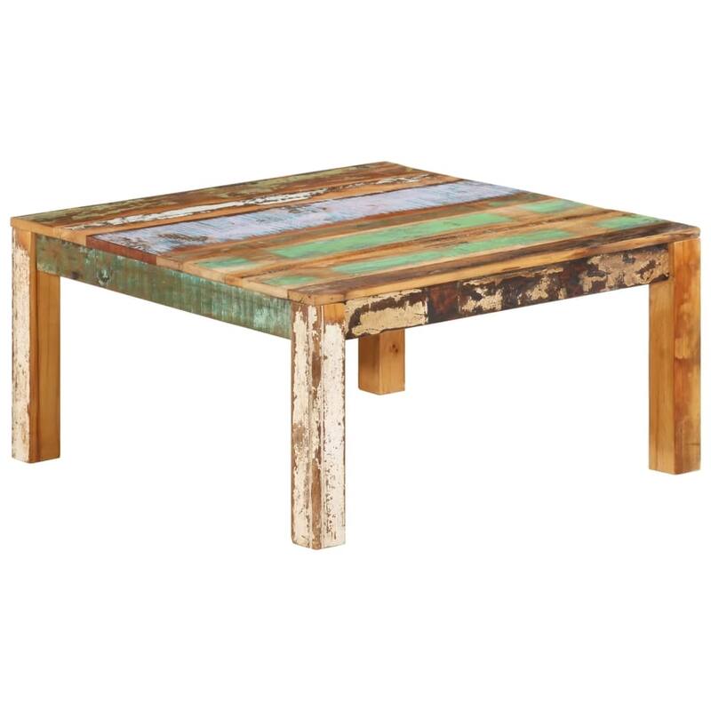 vidaXL Coffee Table Side End Table Living Room Accent Sofa Table Solid Wood