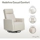 preview thumbnail 12 of 11, Dream On Me Oliver Manual Recline Glider