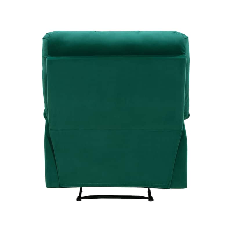 Adna Velvet Manual Reclining Chair