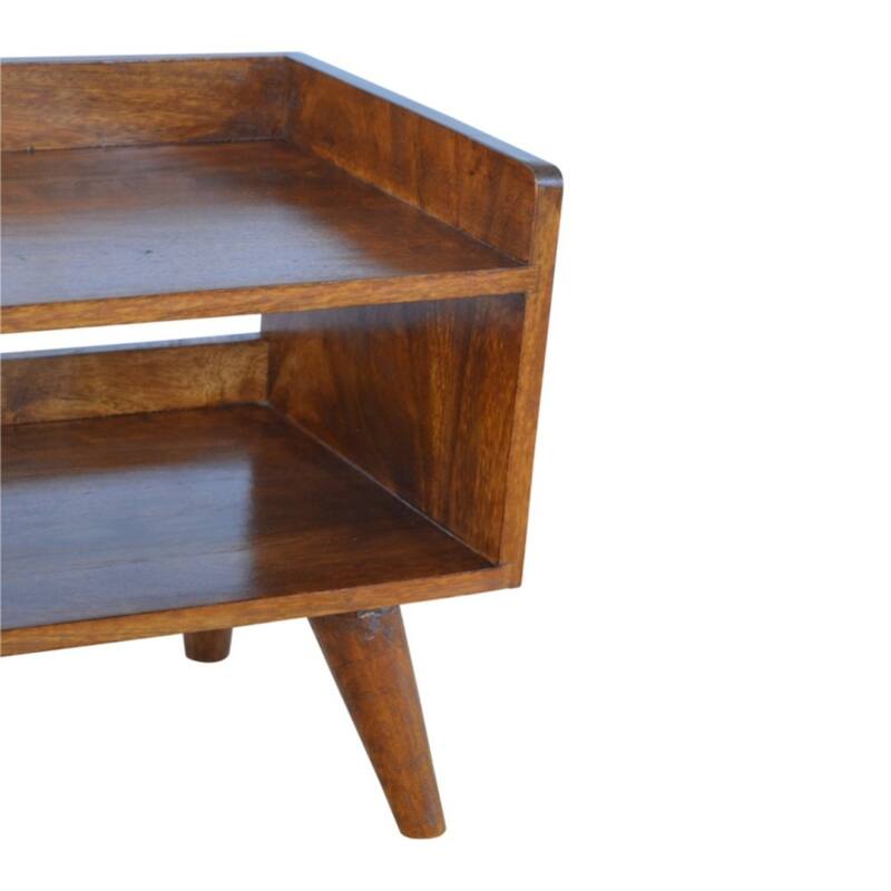 Artisan furniture Chestnut Nordic Storage Bench