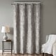 preview thumbnail 49 of 70, SunSmart Mirage Knitted Jacquard Total Blackout Grommet Window Curtain Panel
