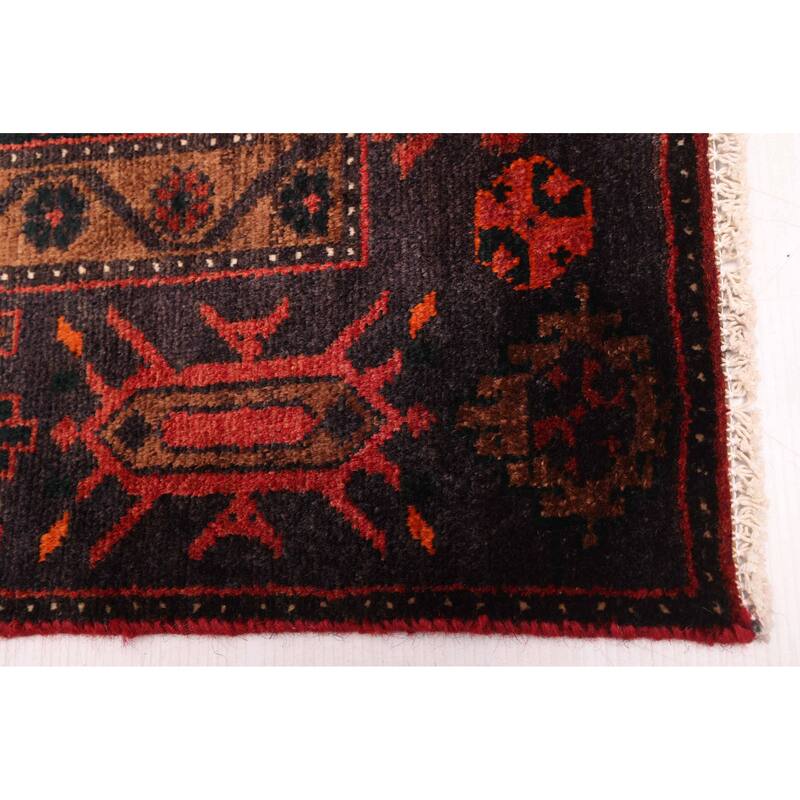 ECARPETGALLERY Hand-knotted Konya Anatolian Dark Grey Wool Rug - 4'8 x 9'4