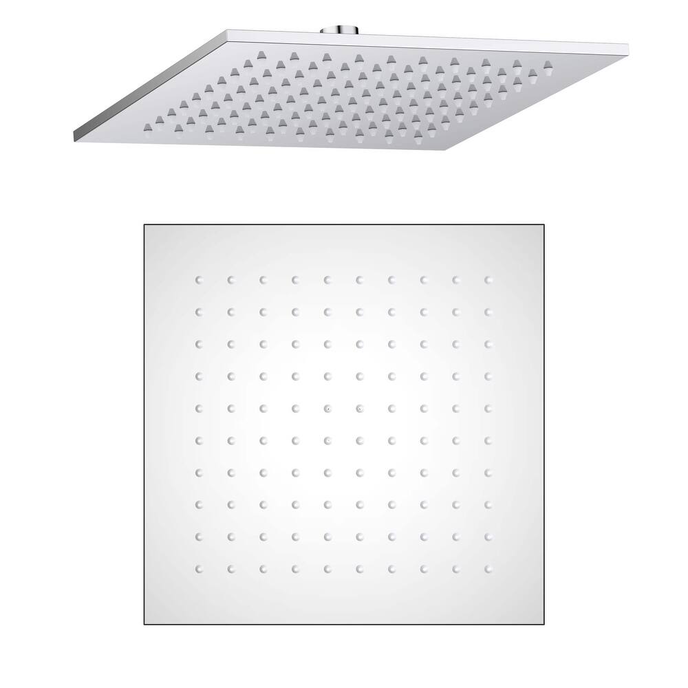 Cube 10" Metal Thin Profile Rain Shower Head 1.75 GPM