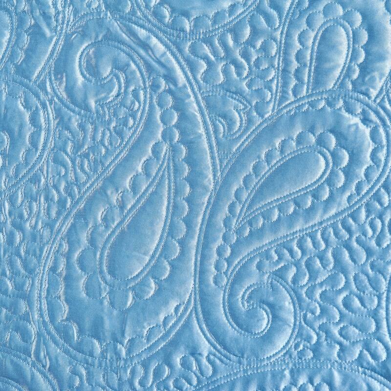 Serenta Quilted Satin 4-piece Bedspread Set