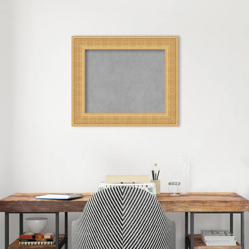 Amanti Art Trellis Gold Framed Magnetic Board