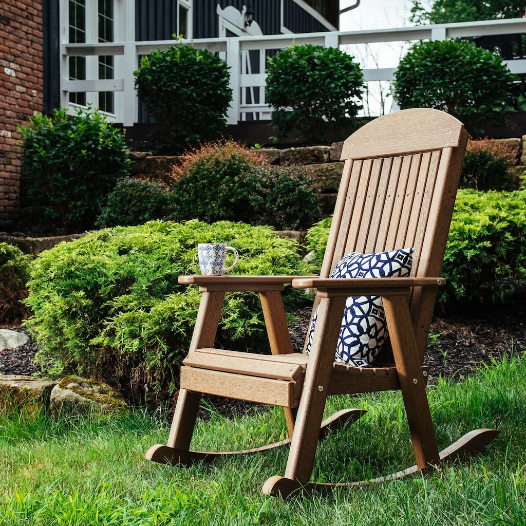 Poly Lumber Porch Rocker