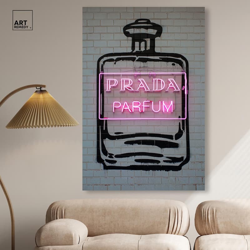 Fragrance Frame Canvas by Art Remedy, Gallery Wrapped