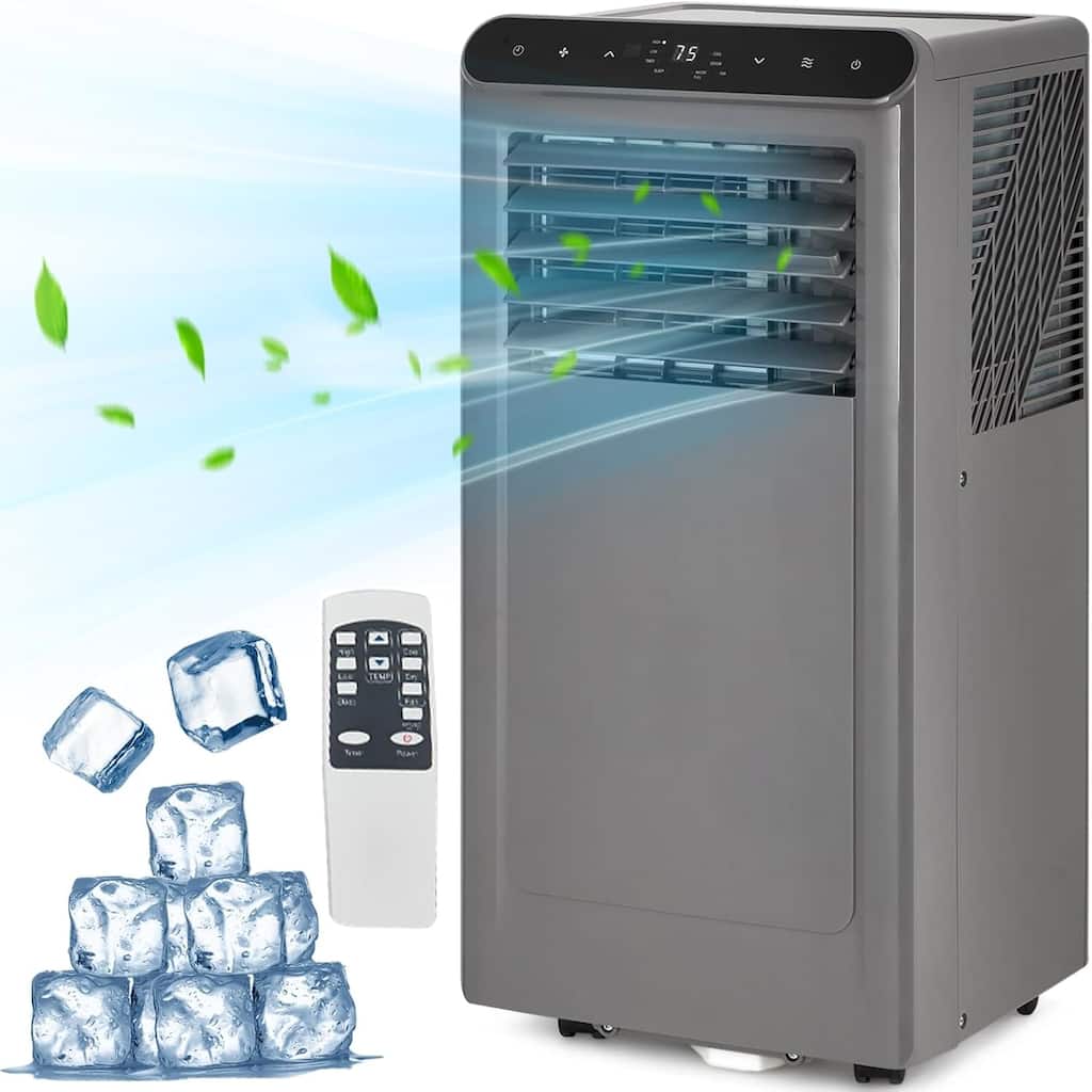 Portable Air Conditioner - 3-in-1 Cooling/Dehumidifier & Fan, 42dB Quiet AC with Remote