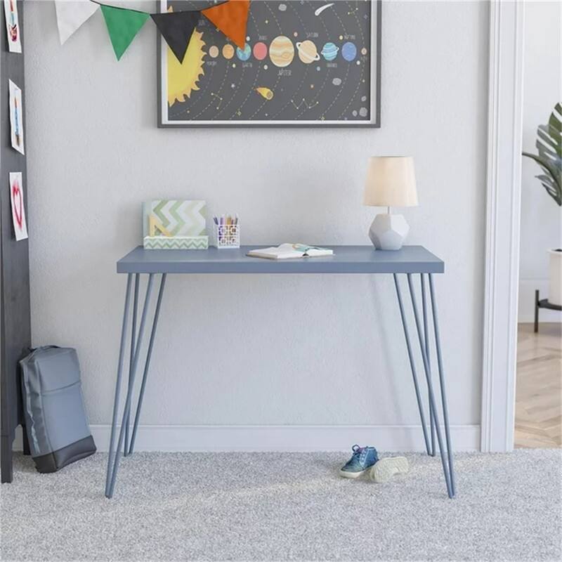 Home Tamarack Retro Computer Desk - Blue