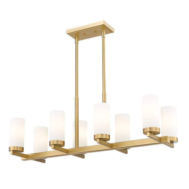Z-Lite 3044-8L Danica 8 Light 42" Wide Linear Chandelier