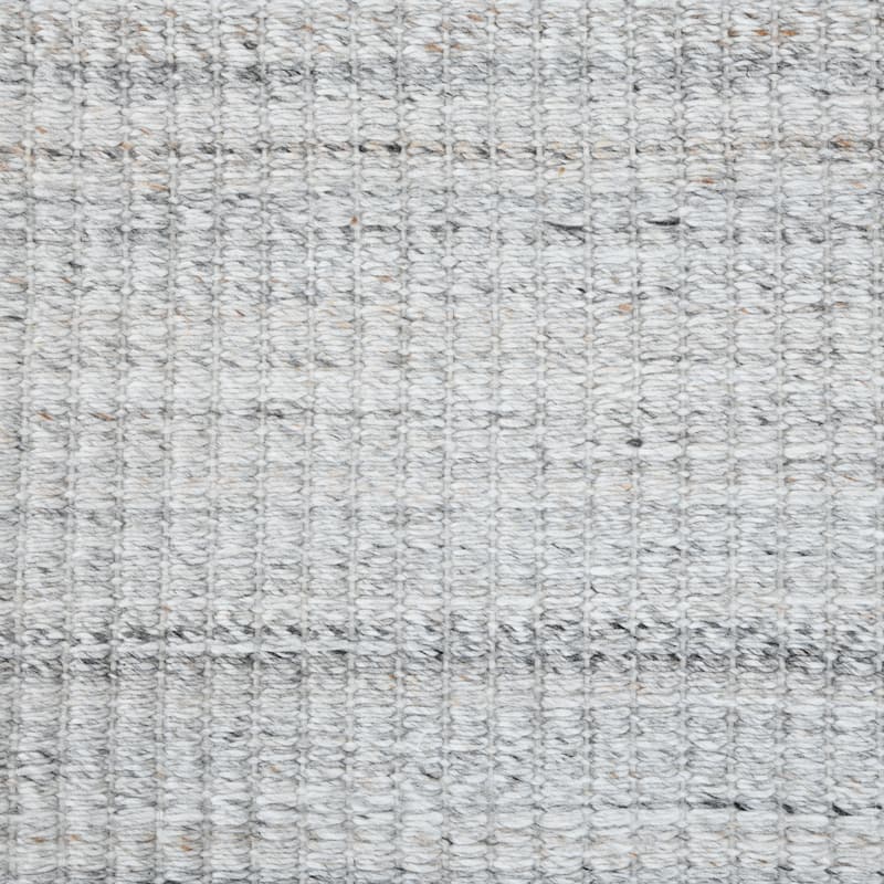 Lineage Gray Heathered Hand-Woven Area Rug 2' x 3'