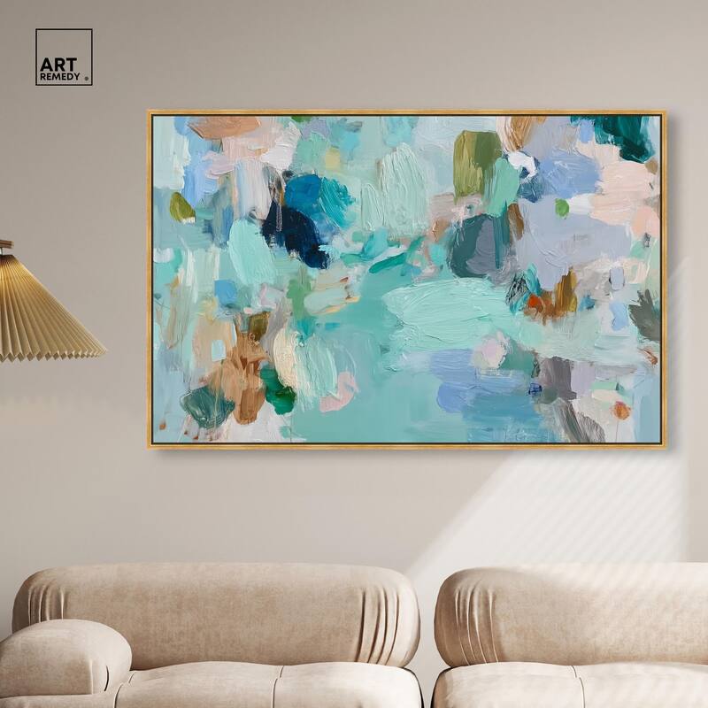 Layers of Feeling II Canvas by Art Remedy