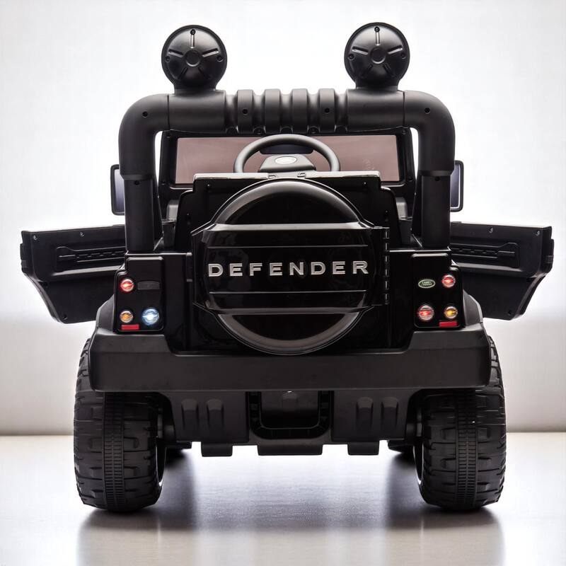 24V Licensed Land Rover Defender Ride-On Car for Kids with Remote Control, Motors,Bluetooth Music, LED Lights - Electric Vehicle