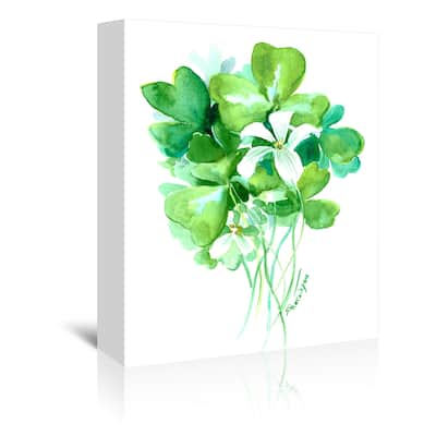 St Patrick 1 by Suren Nersisyan Wrapped Canvas Wall Art - Americanflat - 5" x 7"