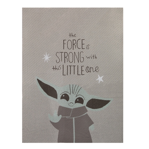 Mandalorian the child 2025 blanket