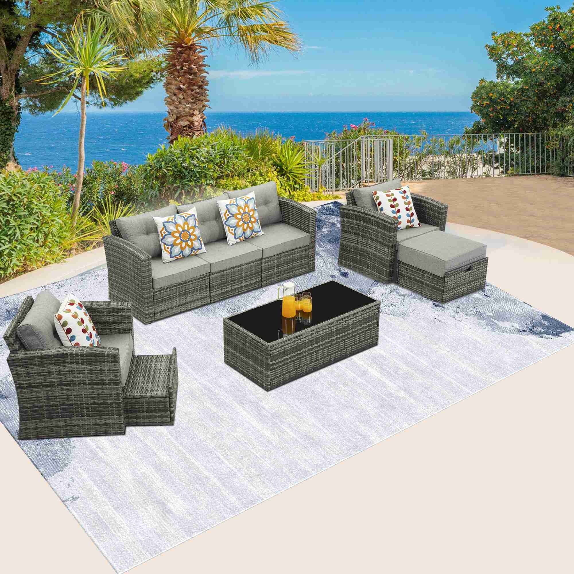 Royalcraft rattan garden hot sale furniture
