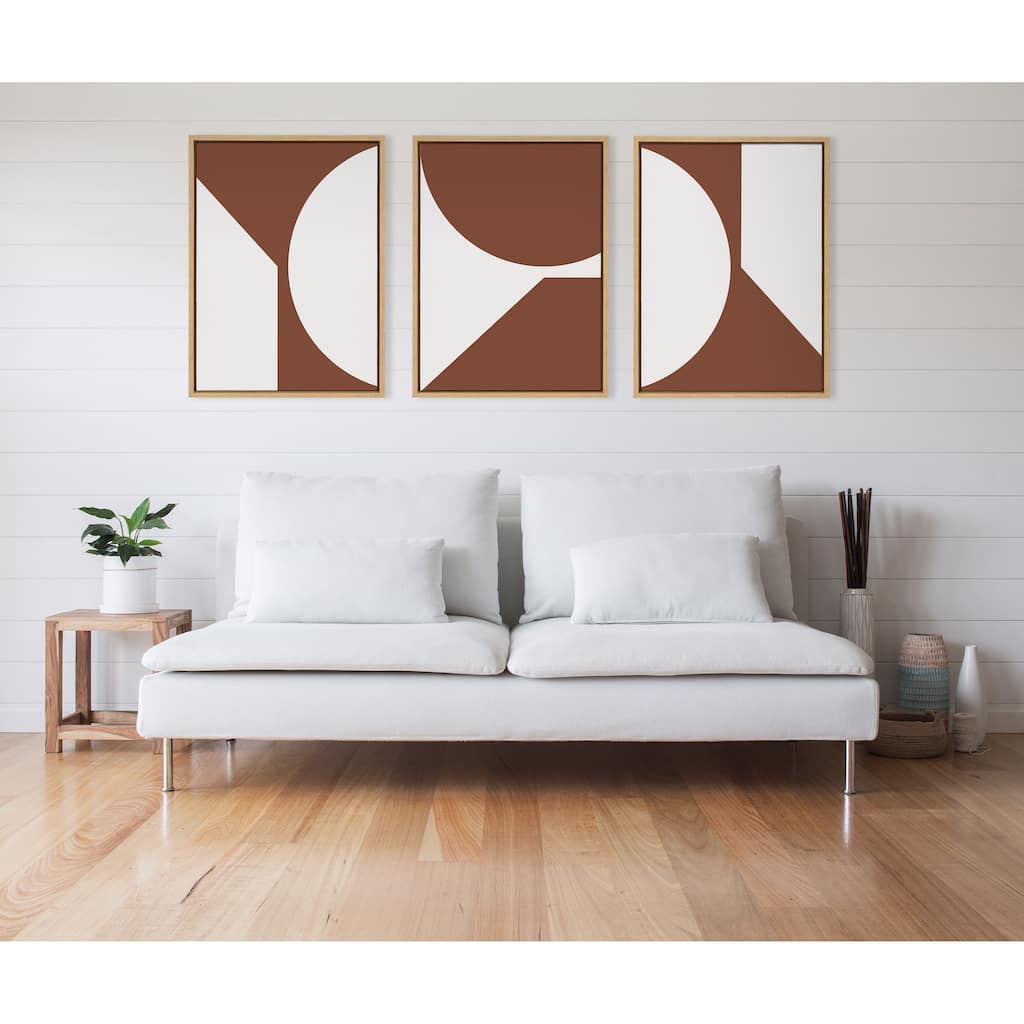 Kate and Laurel Sylvie Min Max Set Canvas by Creative Bunch Studio