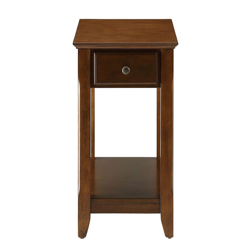 Symmons Accent Table with Bottom Shelf