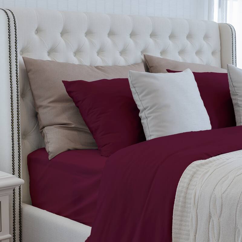 2-Piece Pillowcase Set, 100% Bamboo Breathable 320 Thread Count Pillow Case