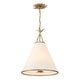 preview thumbnail 4 of 9, Crystorama Lighting Group 564 Broche 4 Light 18" Wide Pendant with
