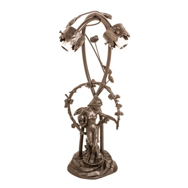 Meyda Tiffany 10248 Pond Lily 17" Tall Lamp Base
