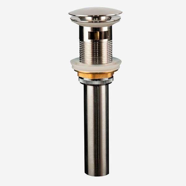 slide 8 of 9, Karran Pop-Up Vanity Bowl Drain with Overflow Stainless Steel
