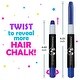 preview thumbnail 2 of 6, Original Stationery 10-Pcs Hair Chalks Set for Girls, Temporary Hair Chalk Colors, Fun Holiday Gift