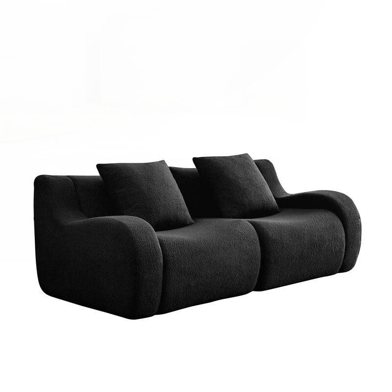 Boneless Sofa,No Assembly Required Streamlined Design