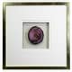 preview thumbnail 1 of 4, HUJI Agate Shadow Box Wall Decor Purple