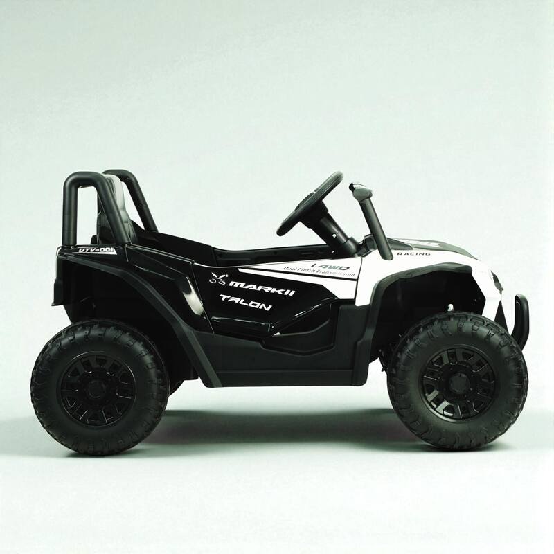 12V Electric Ride-On UTV Car for Kids with Remote Control, LED Lights, Music Player, 3-6 Years