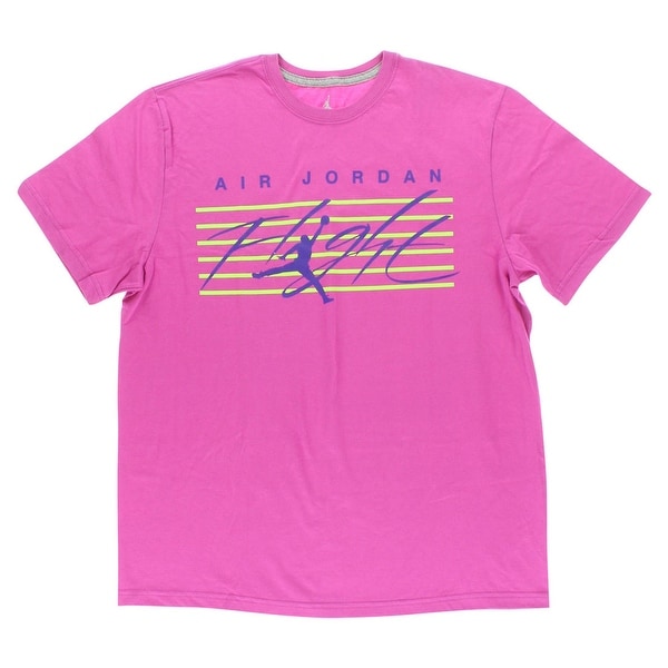 Nike Jordan Mens Flight On Key T Shirt Purple.jpg