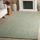 preview thumbnail 3 of 25, SAFAVIEH Hand-Tufted Ebony Randah Modern & Contemporary Wool Rug 3' x 5' - Green - Rectangle