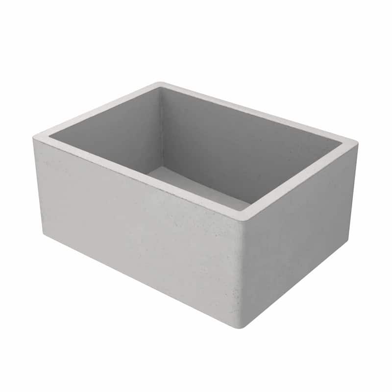 NativeStone Farmhouse 24" Kitchen Sink - 24" x 18" x 10.25"