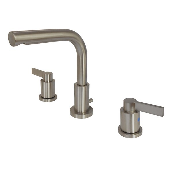 Kingston Brass FSC895.NDL NuvoFusion 1.2 GPM Deck Mounted Bathroom Faucet with Lever Handles