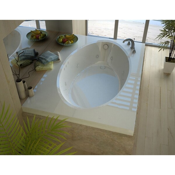 Avano Av4384vwl St Croix 83 3 8 Acrylic Whirlpool Bathtub For Drop In Installations With Left Drain White