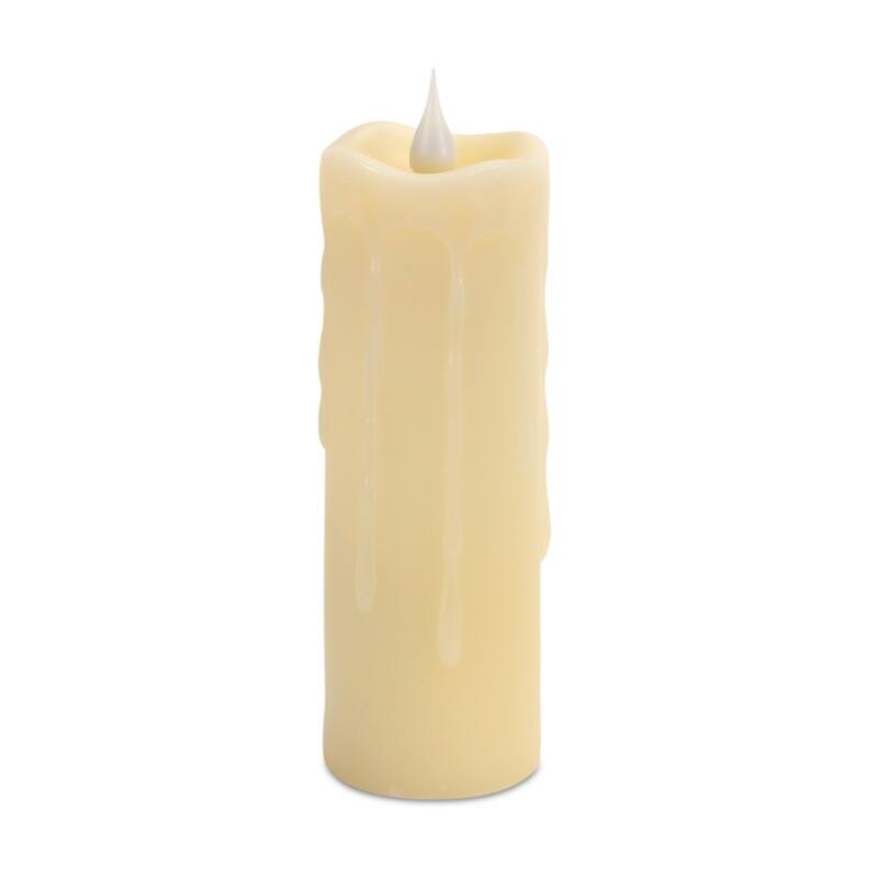 Simplux Votive w/Moving Flame (Set of 2) - 1.75 x 1.75 x 6