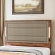 preview thumbnail 5 of 8, Queen Size Platform Bed Frame with Upholstered Headboard Featuring USB and Type-C Charging Ports